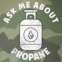 Propane Tank Graphic Ask Me About Propane Legacy Tie Dye Trucker Hat