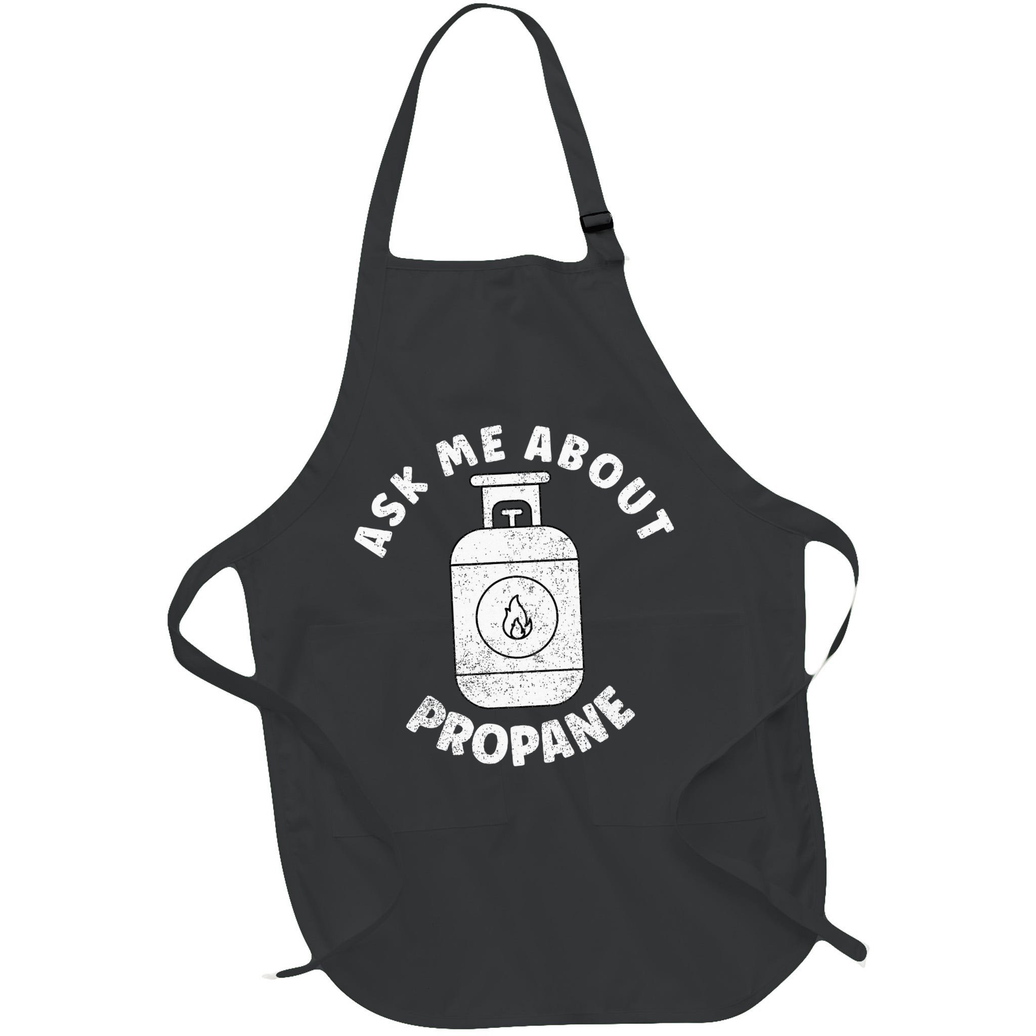 Propane Tank Graphic Ask Me About Propane Apron