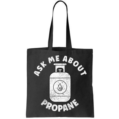 Propane Tank Graphic Ask Me About Propane Bag