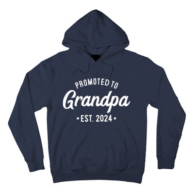 Promoted To Grandpa 2024 Soon To Be Grandfather New Grandpa Hoodie