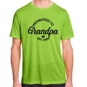 Promoted To Grandpa Est 2024 Adult ChromaSoft Performance T-Shirt