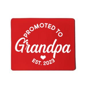 Promoted To Grandpa Est 2024 Mousepad