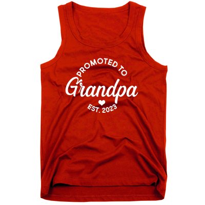 Promoted To Grandpa Est 2024 Tank Top