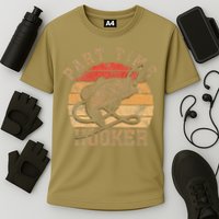 Part Time Hooker Funny Fishermen Sarcastic Joke For Dad Performance Shirt