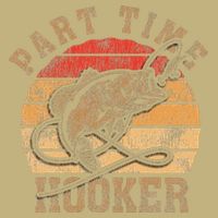 Part Time Hooker Funny Fishermen Sarcastic Joke For Dad Performance Shirt