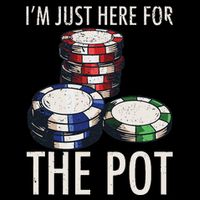 Poker Texas HoldEm Gambling Pot Cards Player Gift Cooling Performance Crew T-Shirt