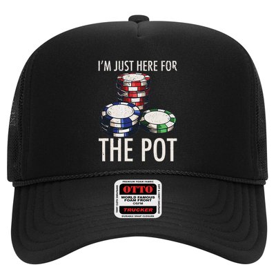 Poker Texas HoldEm Gambling Pot Cards Player Gift Trucker Hat