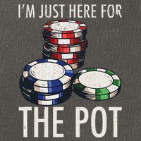 Poker Texas HoldEm Gambling Pot Cards Player Gift Cotton Canvas Backpack