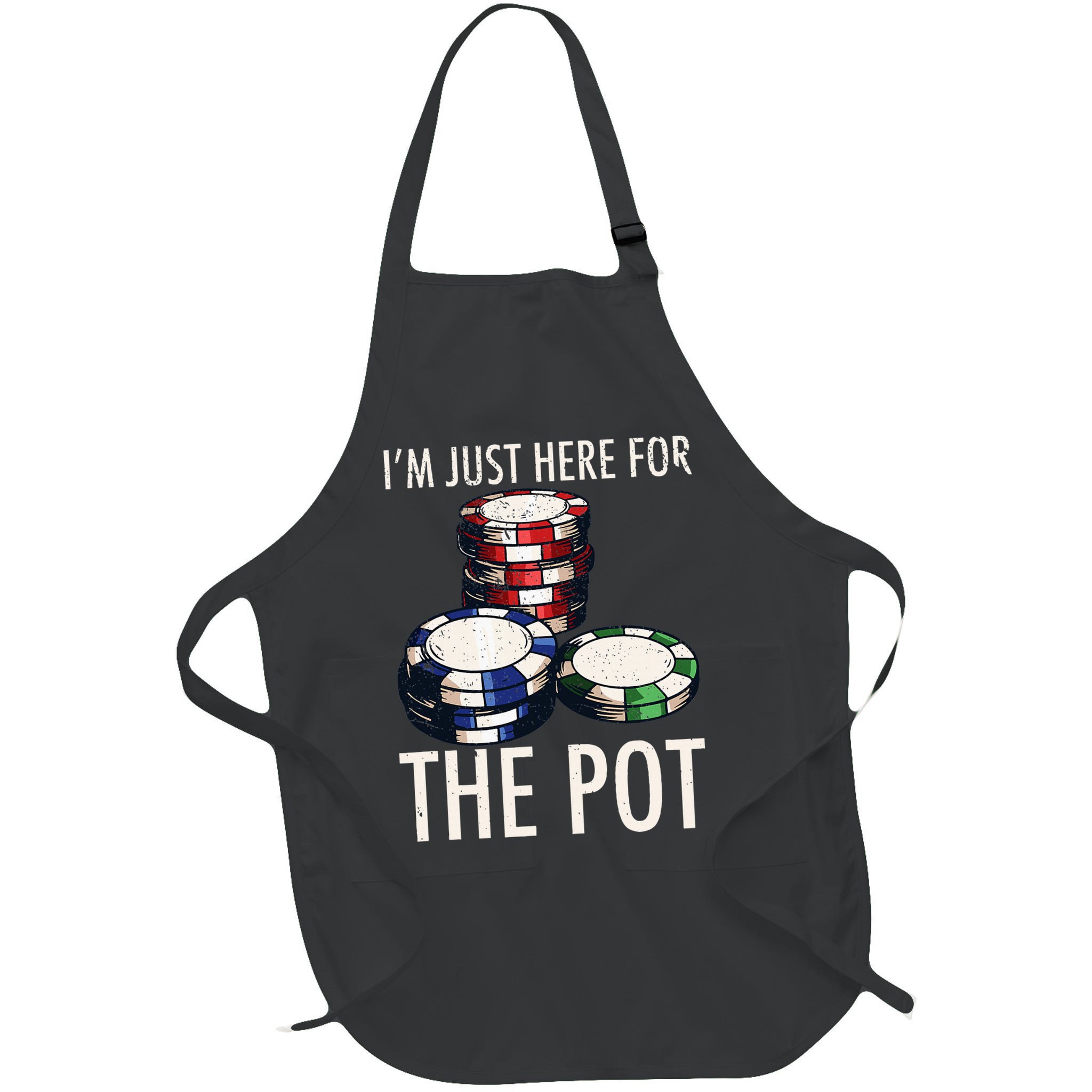 Poker Texas Holdem Gambling Pot Cards Player Apron