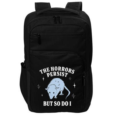 Possum The Horrors Persist But So Do I Impact Tech Backpack