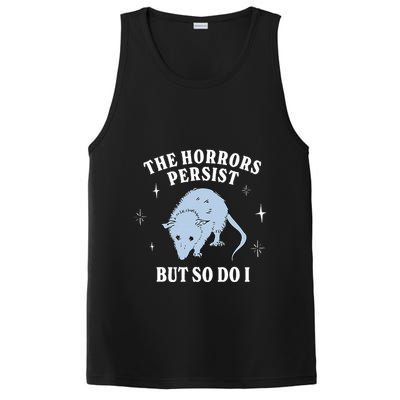 Possum The Horrors Persist But So Do I PosiCharge Competitor Tank
