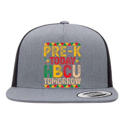 Prek Today Hbcu Tomorrow Future Hbcu Grad Flat Bill Trucker Hat