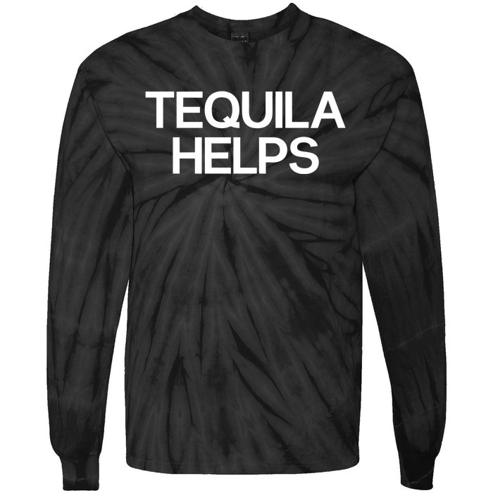 Probablyshannon Tequila Helps Tie-Dye Long Sleeve Shirt