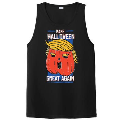 President Trump Halloween Pumpkin Make Halloween Great Again Great Gift PosiCharge Competitor Tank