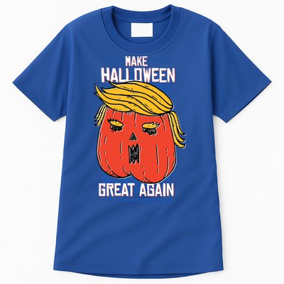 President Trump Halloween Pumpkin Make Halloween Great Again Great Gift Tall T-Shirt