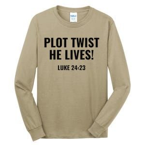 Plot Twist He Lives Tall Long Sleeve T-Shirt