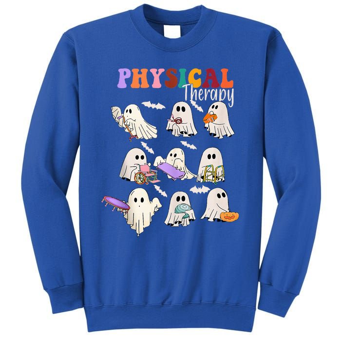 Physical Therapist Halloween Cute Ghost Physical Therapy PT Sweatshirt