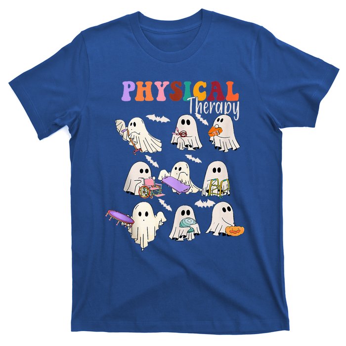 Physical Therapist Halloween Cute Ghost Physical Therapy PT T-Shirt