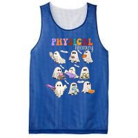 Physical Therapist Halloween Cute Ghost Physical Therapy PT Mesh Reversible Basketball Jersey Tank