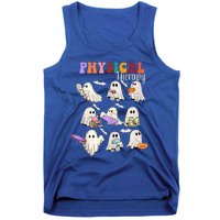 Physical Therapist Halloween Cute Ghost Physical Therapy PT Tank Top