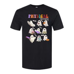 Physical Therapist Halloween Cute Ghost Physical Therapy PT Softstyle CVC T-Shirt