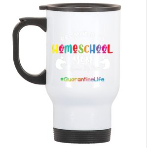 Promoted To Homeschool Mom Gift Mama Teacher Gift Teaching Gift Stainless Steel Travel Mug