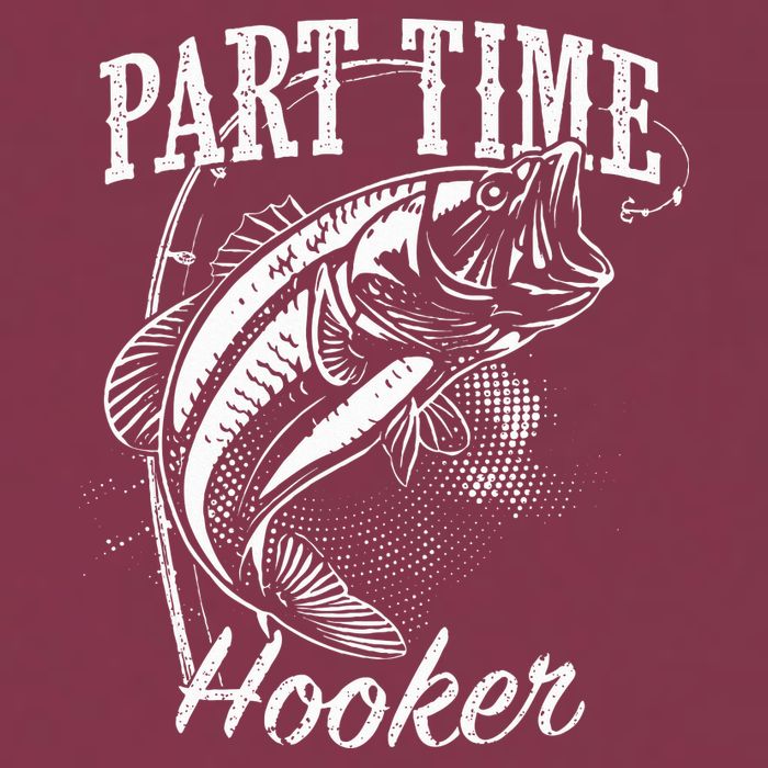 Part Time Hooker Fishing 16oz Travel Tumbler