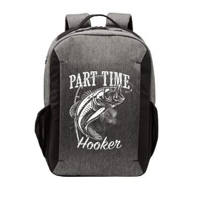 Part Time Hooker Fishing Vector Backpack
