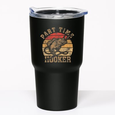 Part Time Hooker Funny Fishermen Sarcastic Joke For Dad Tumbler