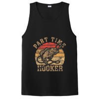 Part Time Hooker Funny Fishermen Sarcastic Joke For Dad PosiCharge Competitor Tank
