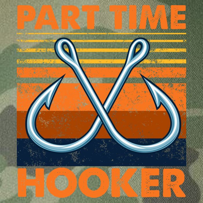 Part Time Hooker Funny Legacy Tie Dye Trucker Hat