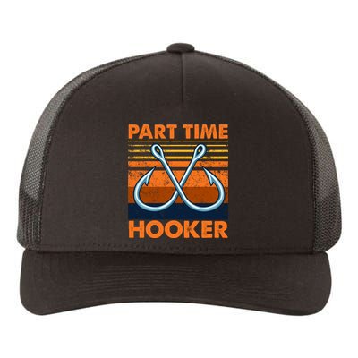 Part Time Hooker Funny Yupoong Adult 5-Panel Trucker Hat