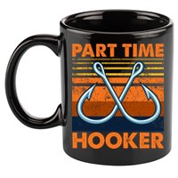Part Time Hooker Funny 11oz C Handle Ceramic Mug