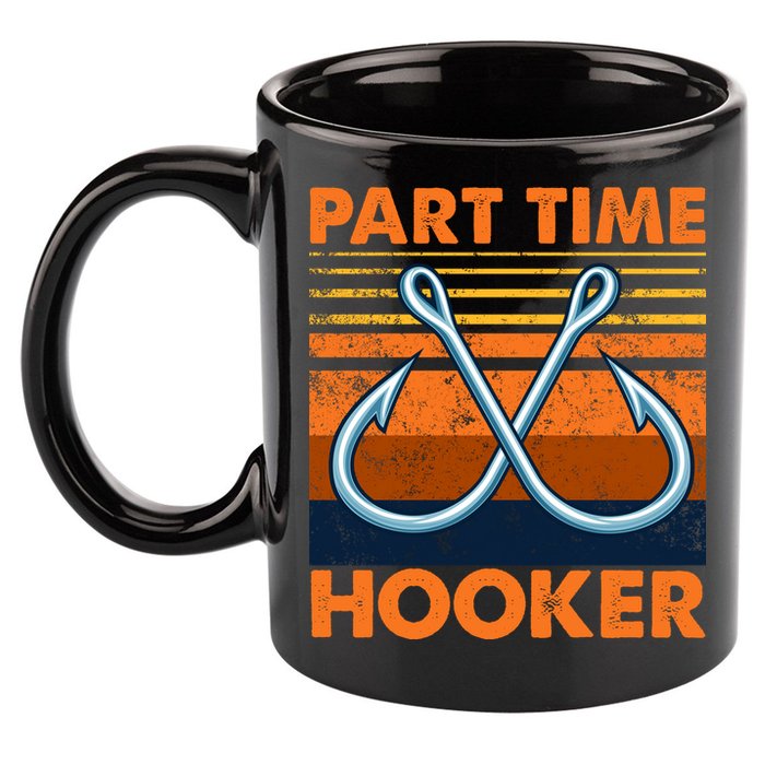 Part Time Hooker Funny 11oz C Handle Ceramic Mug