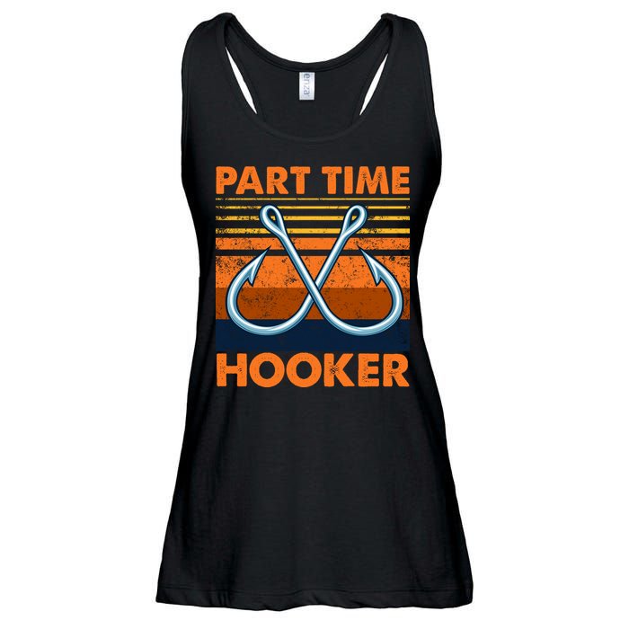 Part Time Hooker Funny Ladies Essential Flowy Tank