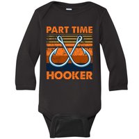 Part Time Hooker Funny Baby Long Sleeve Bodysuit