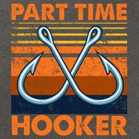 Part Time Hooker Funny Cotton Canvas Backpack