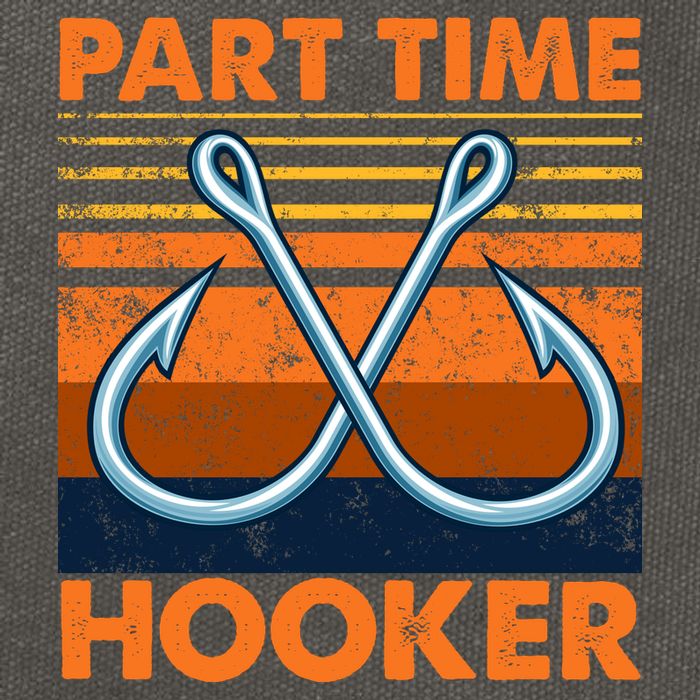 Part Time Hooker Funny Cotton Canvas Backpack
