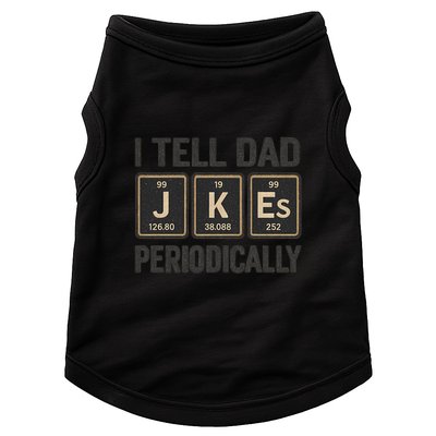 Periodic Table Humor for Dads Doggie Tank