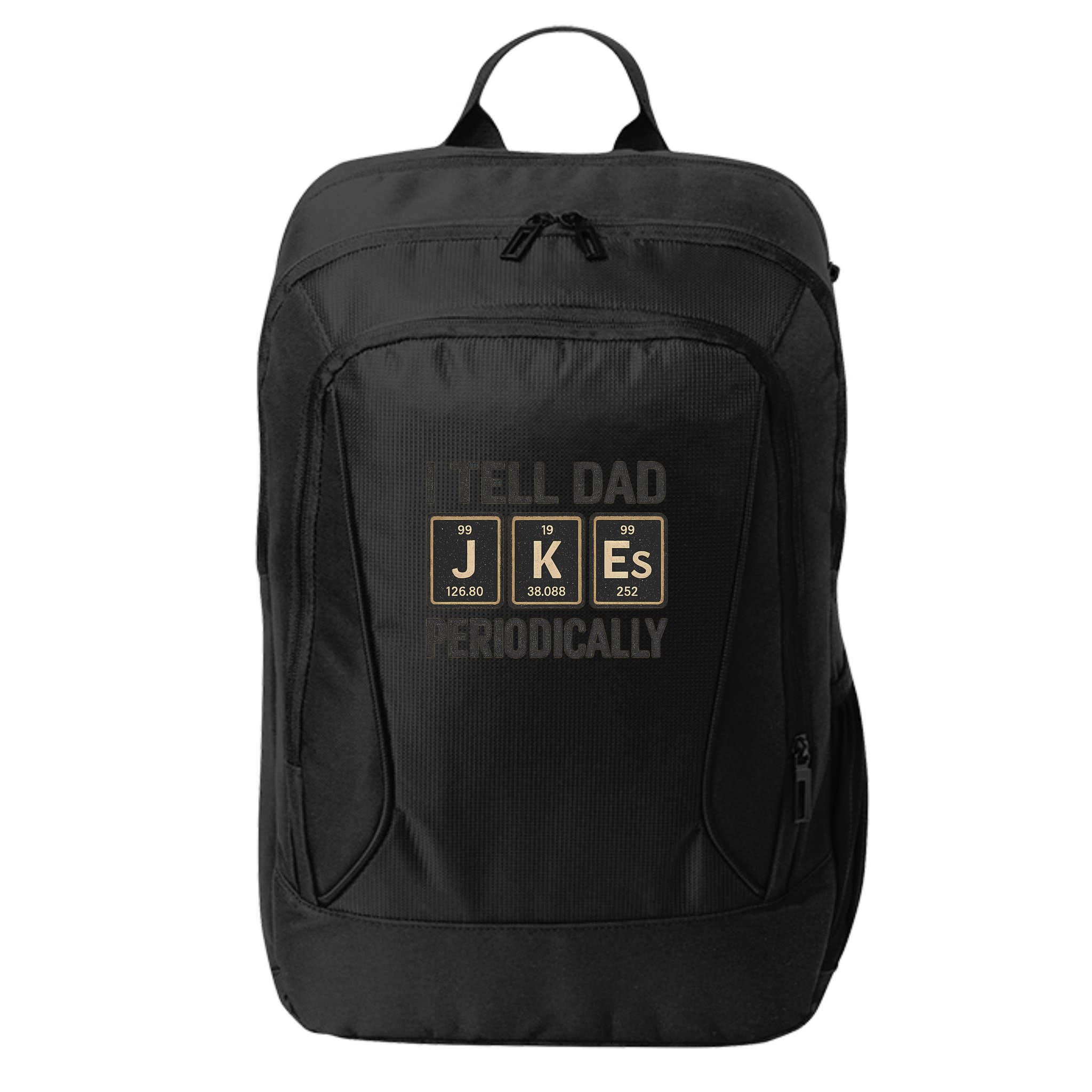 Periodic Table Humor for Dads City Backpack