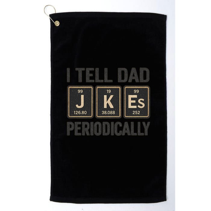 Periodic Table Humor for Dads Golf Towel