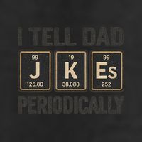 Periodic Table Humor for Dads Golf Towel