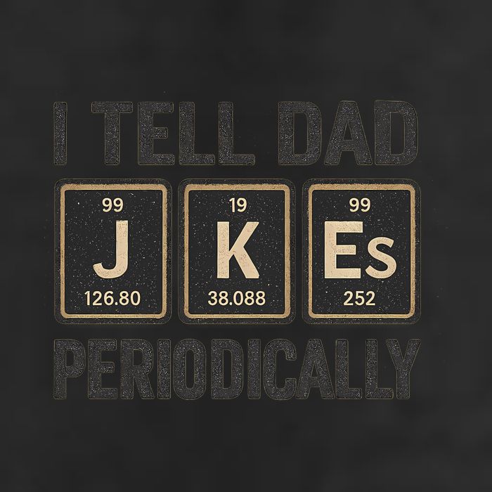 Periodic Table Humor for Dads Golf Towel