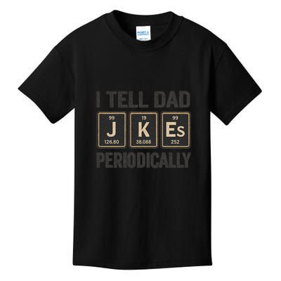 Periodic Table Humor for Dads Kids T-Shirt