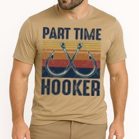 Part Time Hooker Funny Fishing Lover Fisherman Retro Style Performance Shirt