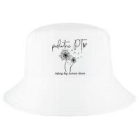 Physical Therapist Helping Tiny Human Bloom Pediatric PT Cool Comfort Performance Bucket Hat