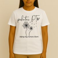 Physical Therapist Helping Tiny Human Bloom Pediatric PT T-Shirt