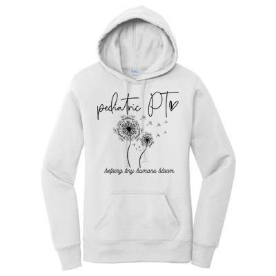 Physical Therapist Helping Tiny Human Bloom Pediatric PT Women's Pullover Hoodie