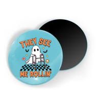 Physical Therapy Halloween They See Me Rolling Spooky Pt Pta Magnet