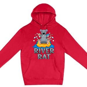 Poker Texas Hold Em River Rat Casino Premium Pullover Hoodie